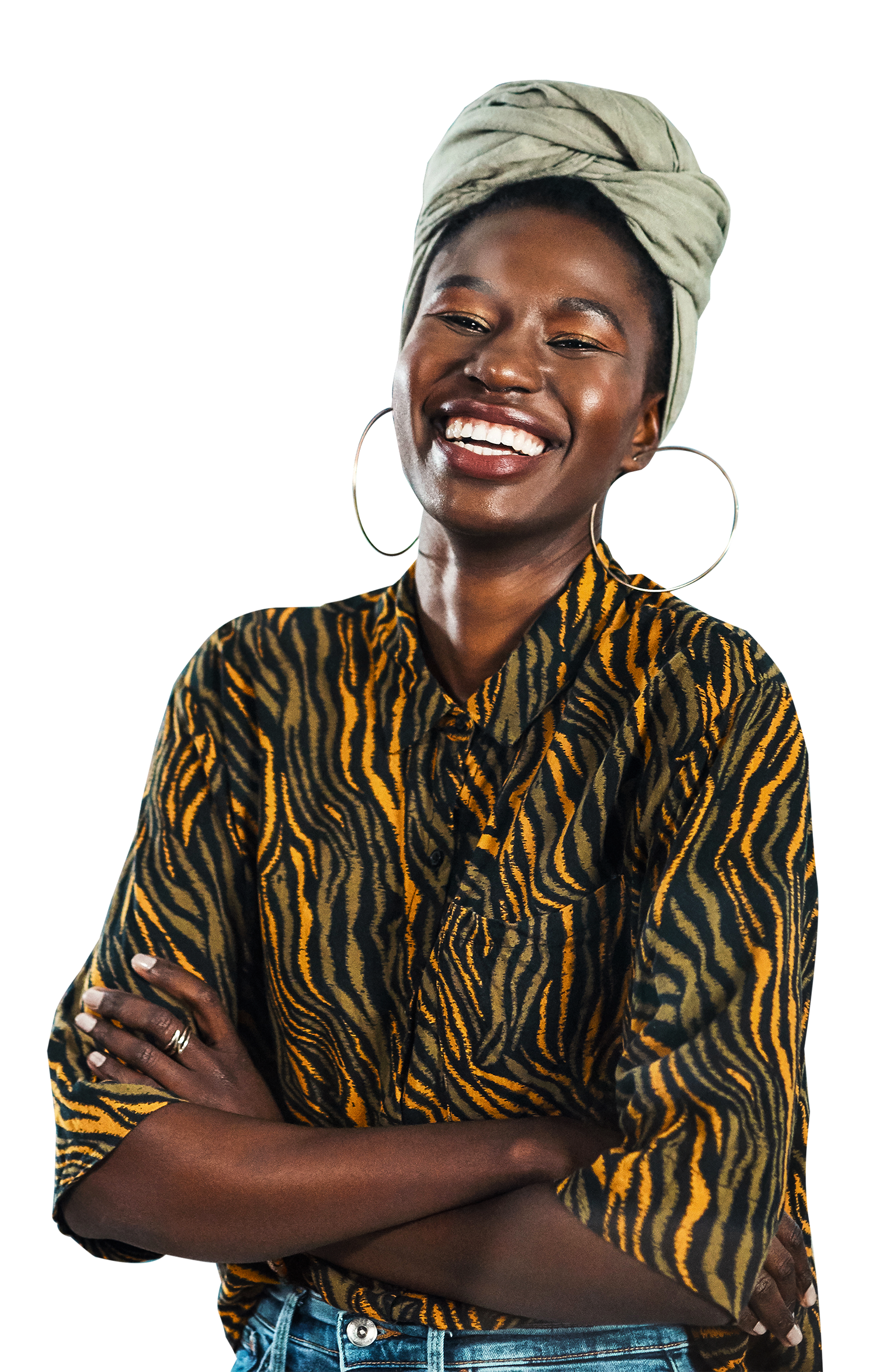 Smiling professional celebrating a new opportunity
